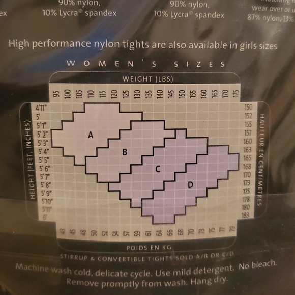 Danskin Footed Tights - Picture 5 of 5